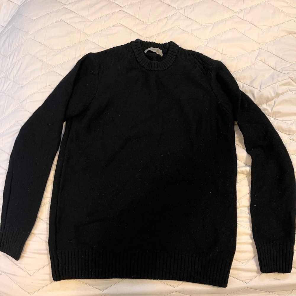 Icebreaker Men's black  Men's Waypoint Crewe Sweater size large